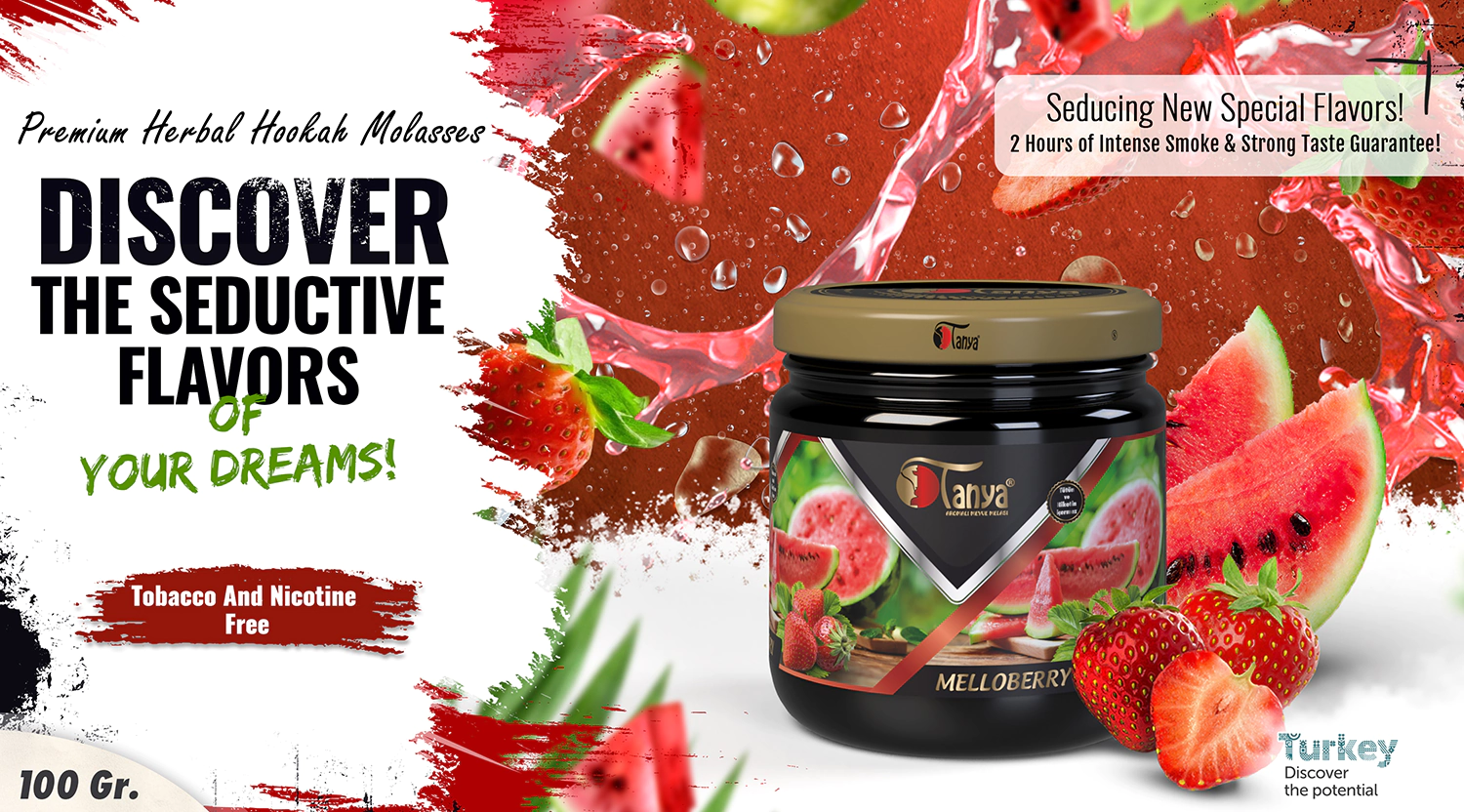 MELLOBERRY Shisha Melasse 100Gr