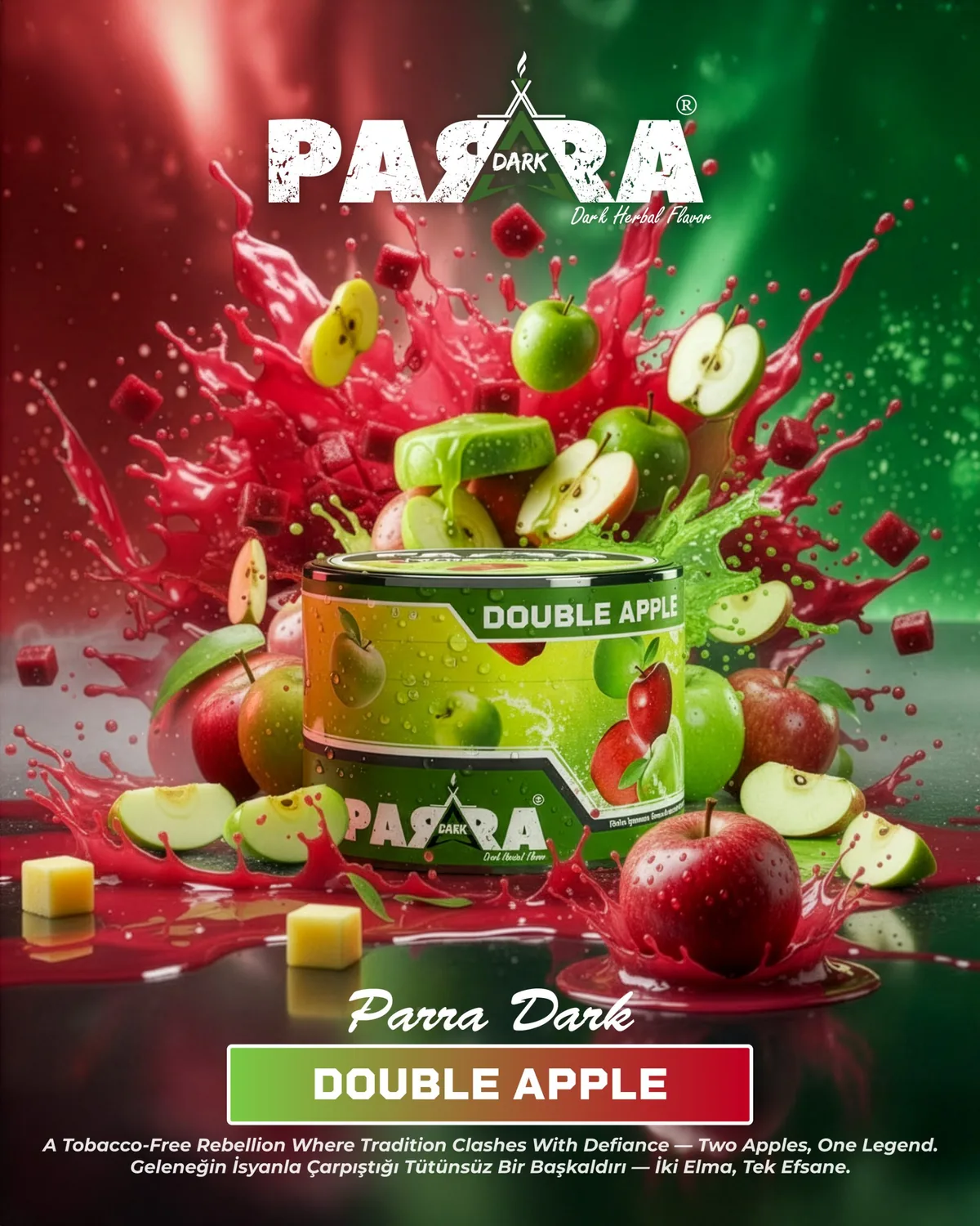 Parra Dark Double Apple · afiş