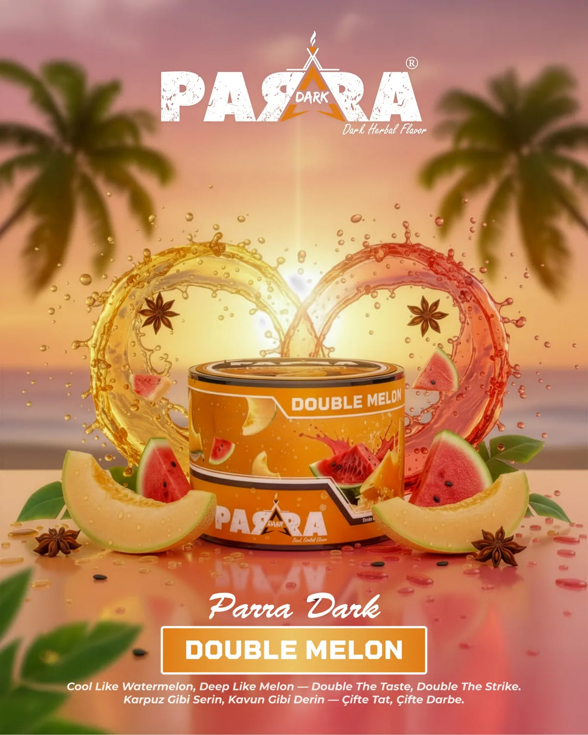 Parra Dark Double Melon · afiş