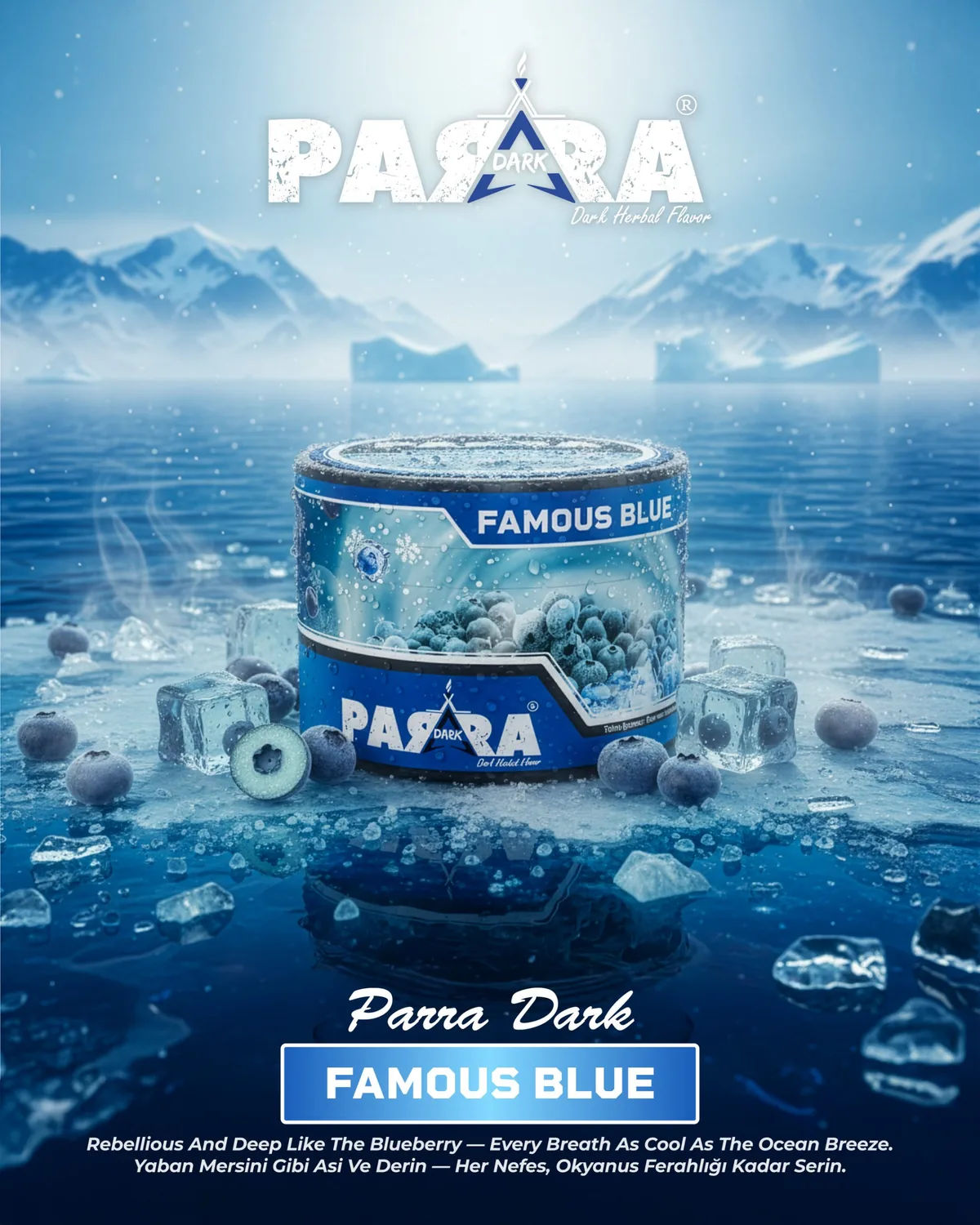 Parra Dark Famous Blue · afiş