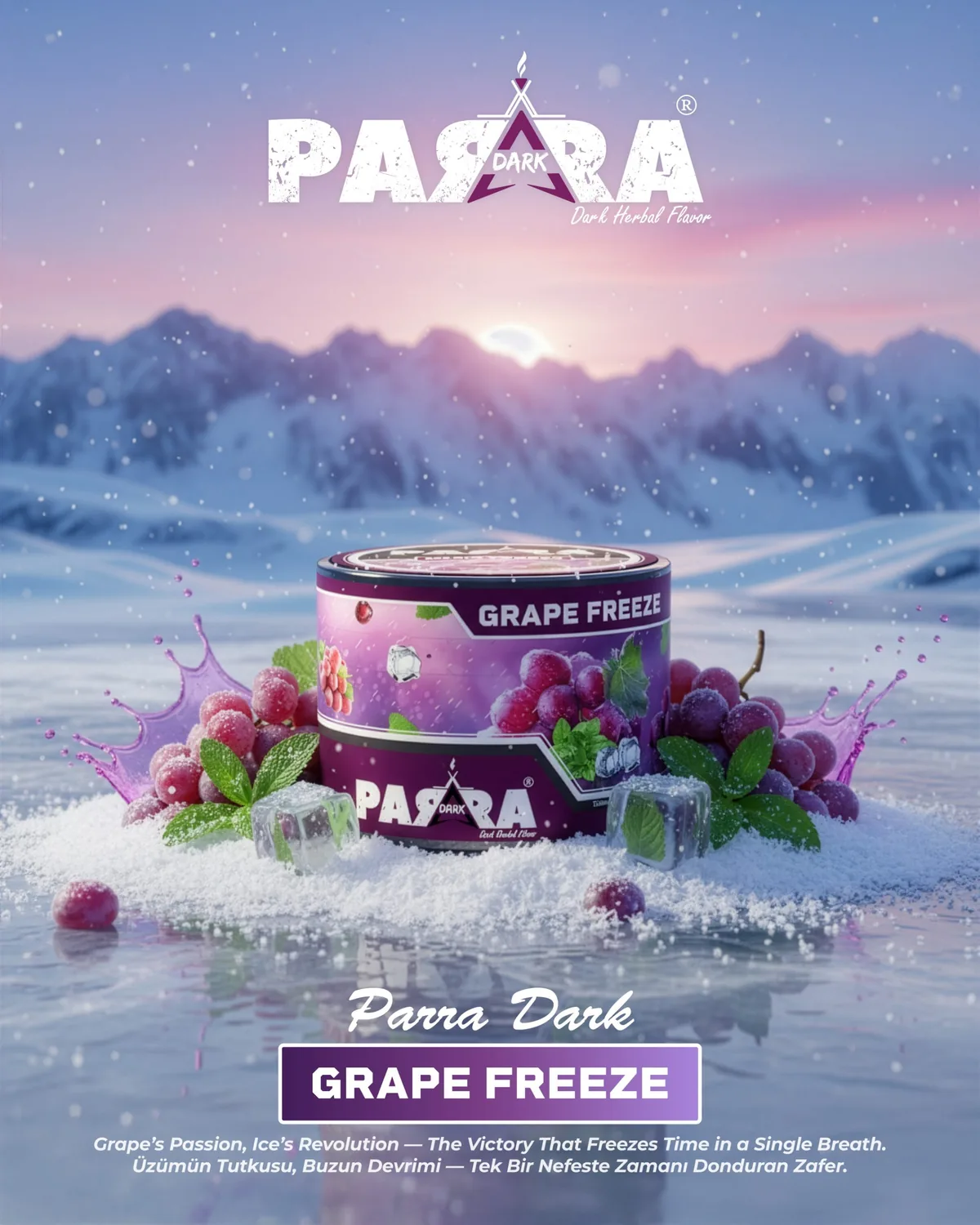 Parra Dark Grape Freeze · afiş