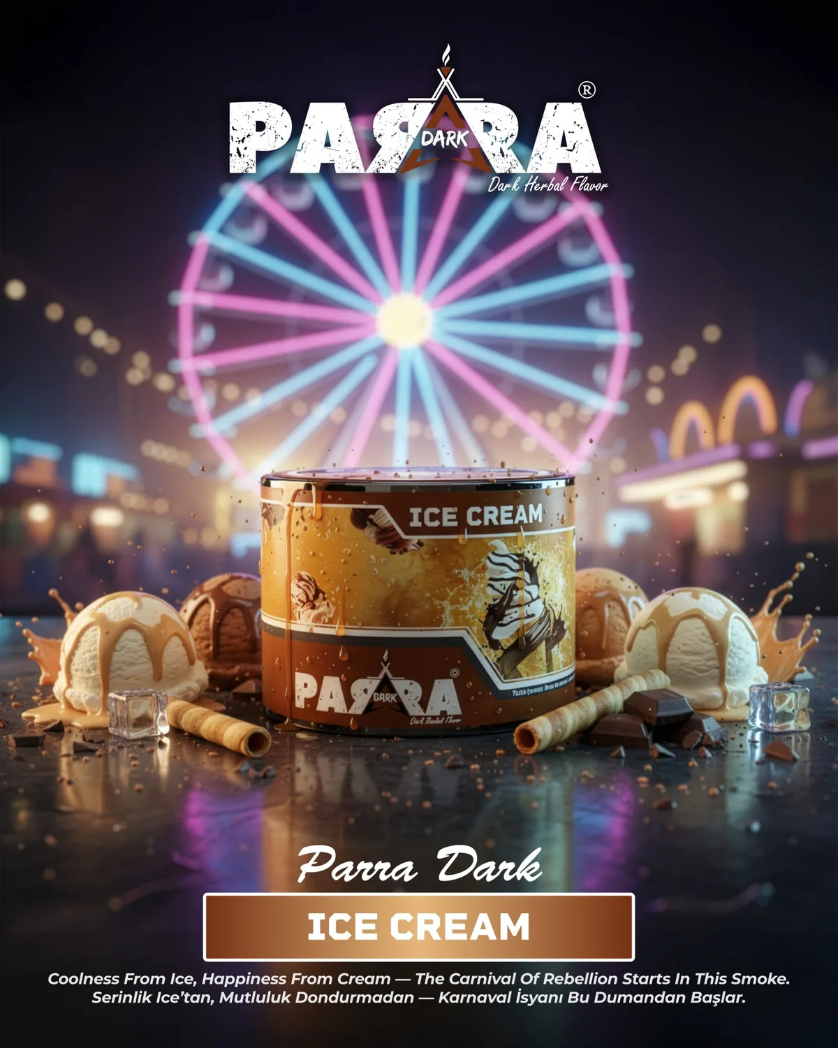 Parra Dark Ice Cream · afiş