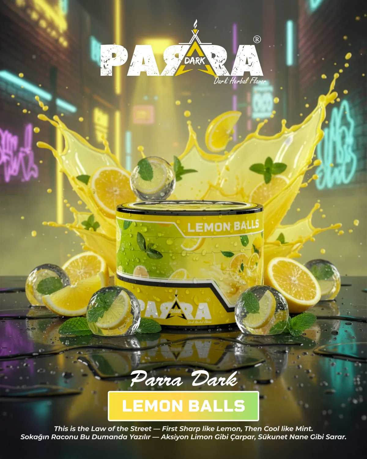Parra Dark Lemon Balls · afiş