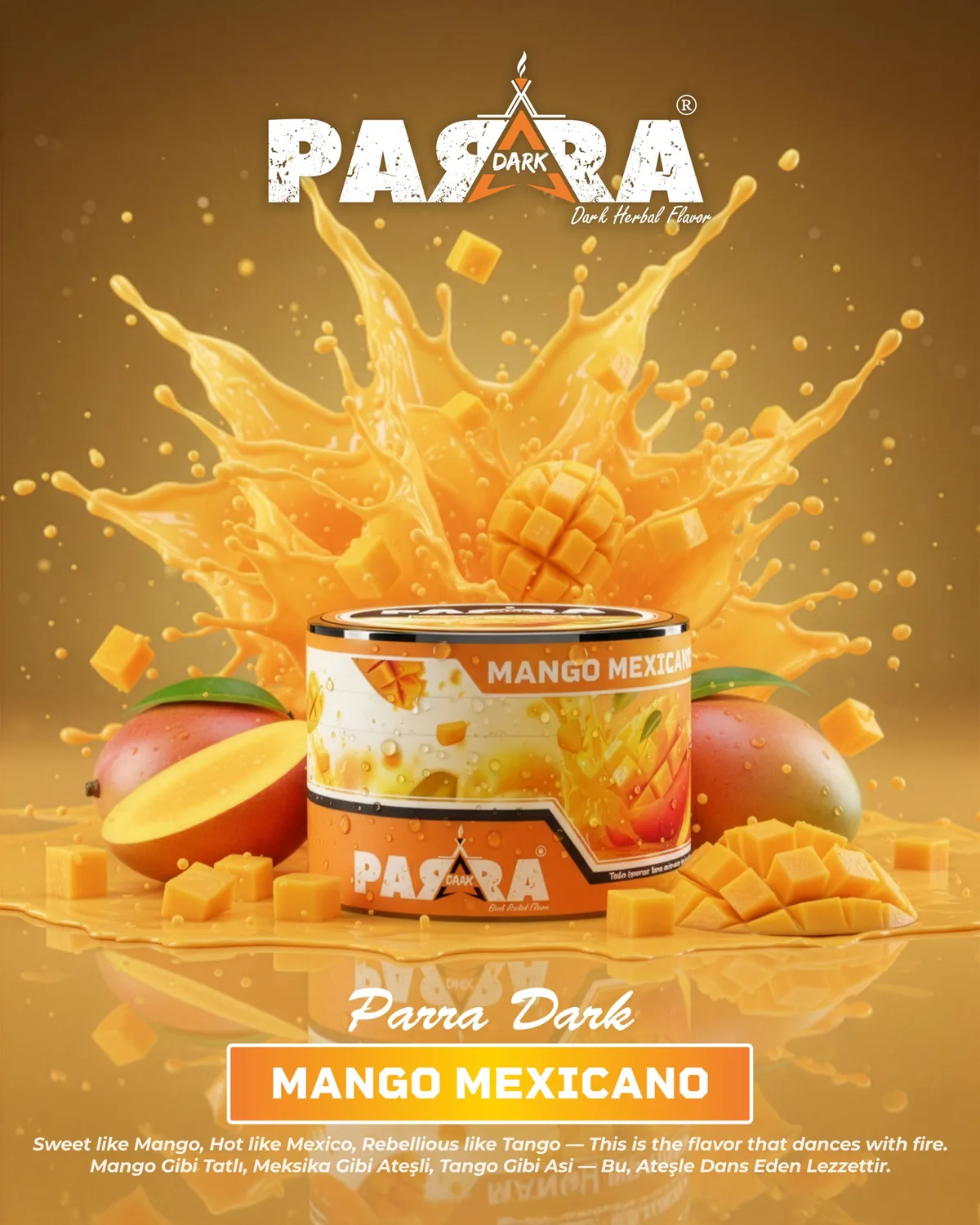Parra Dark Mango Mexicano · afiş