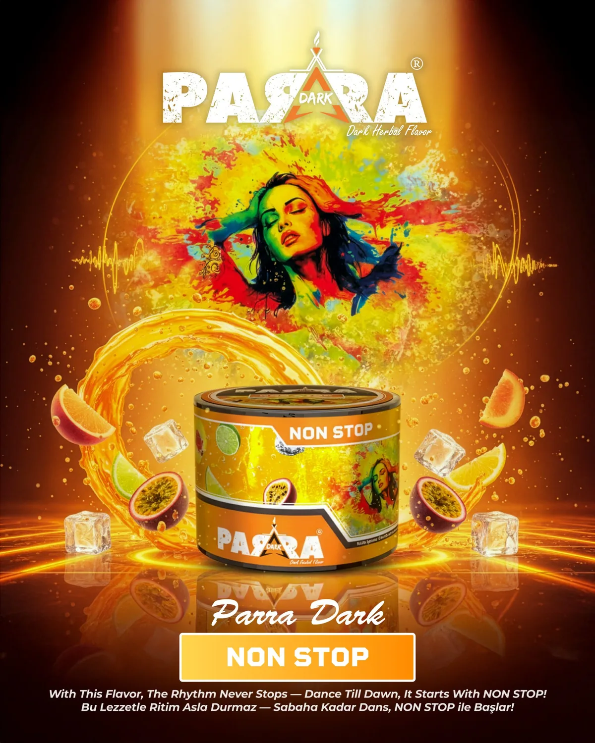 Parra Dark Non Stop · afiş
