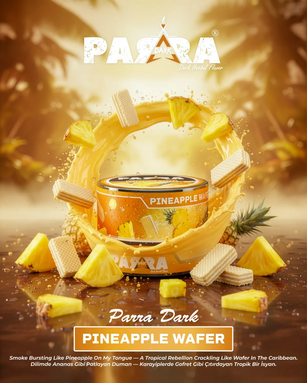 Parra Dark Pineapple Wafer · afiş