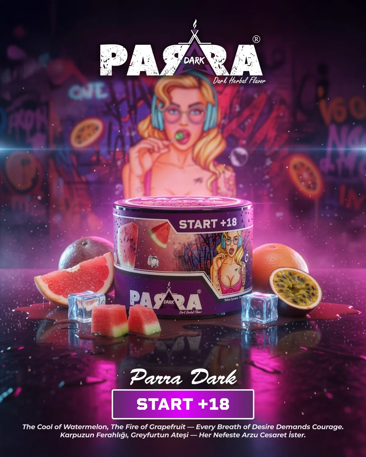 Parra Dark Start +18 · afiş
