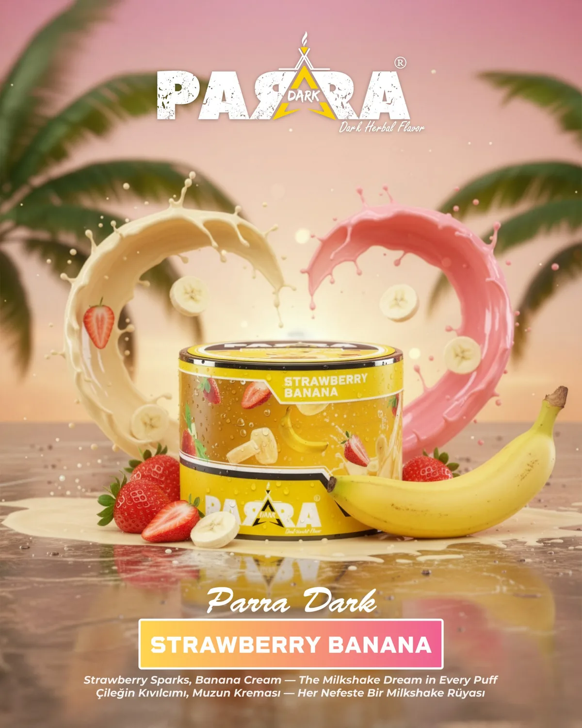 Parra Dark Strawberry Banana · afiş