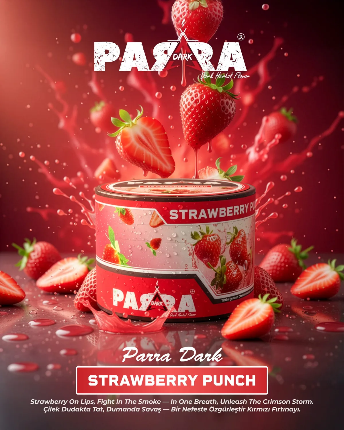 Parra Dark Strawberry Punch · afiş