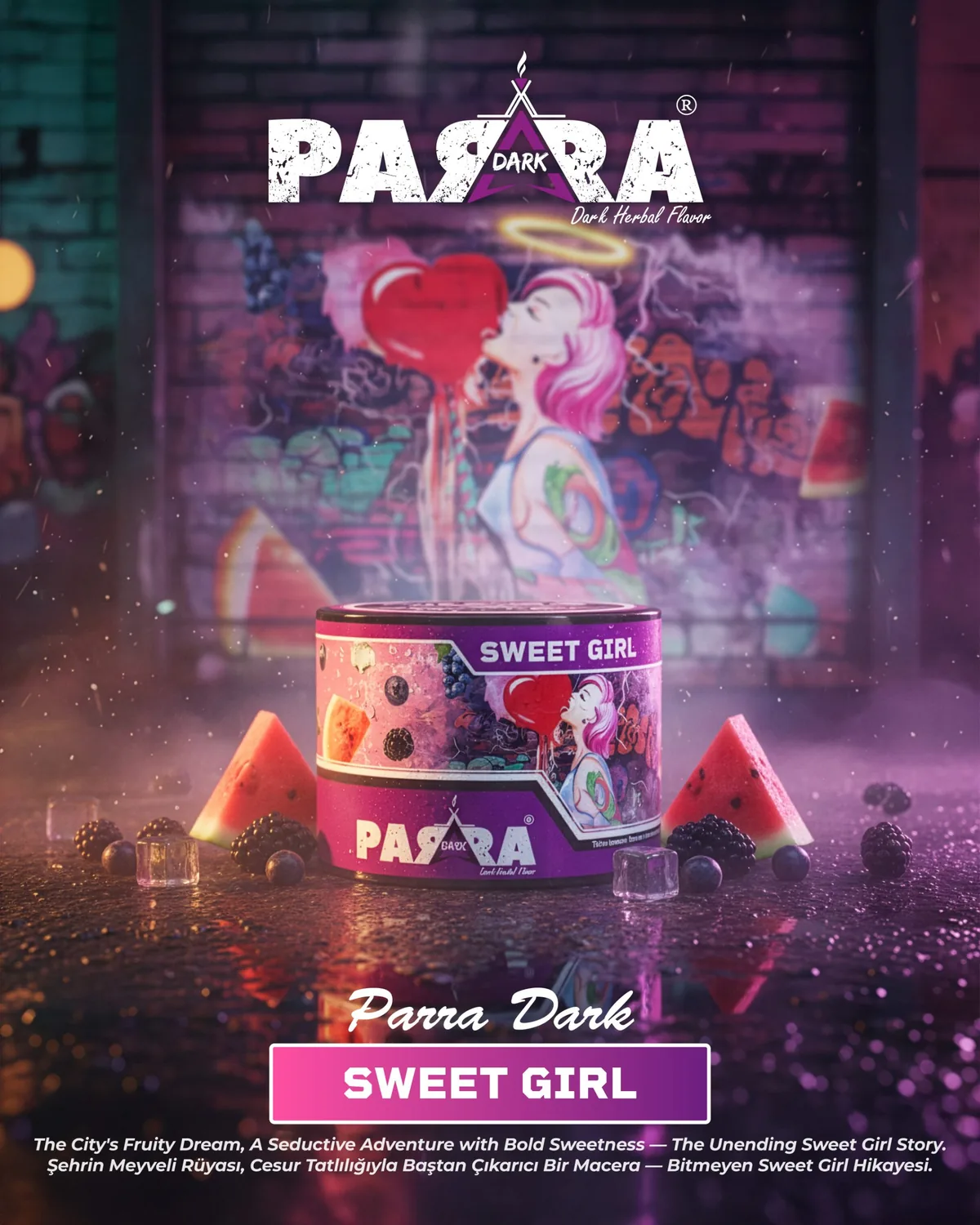 Parra Dark Sweet Girl · afiş