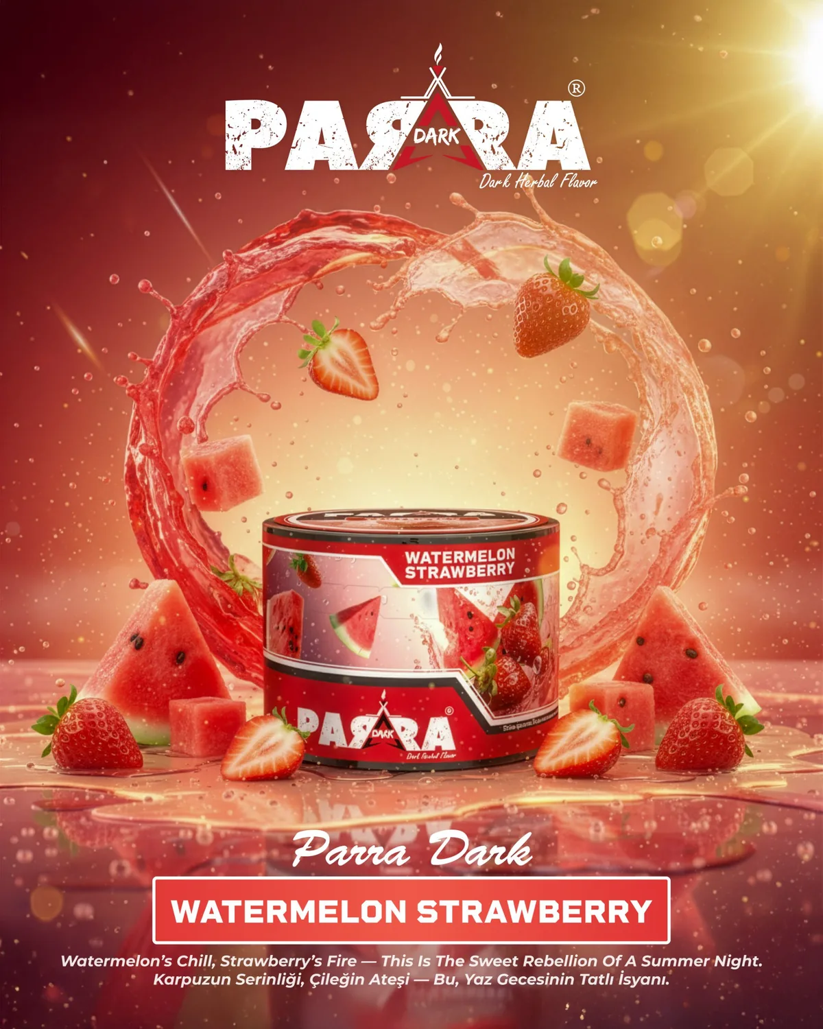 Parra Dark Watermelon Strawberry · afiş