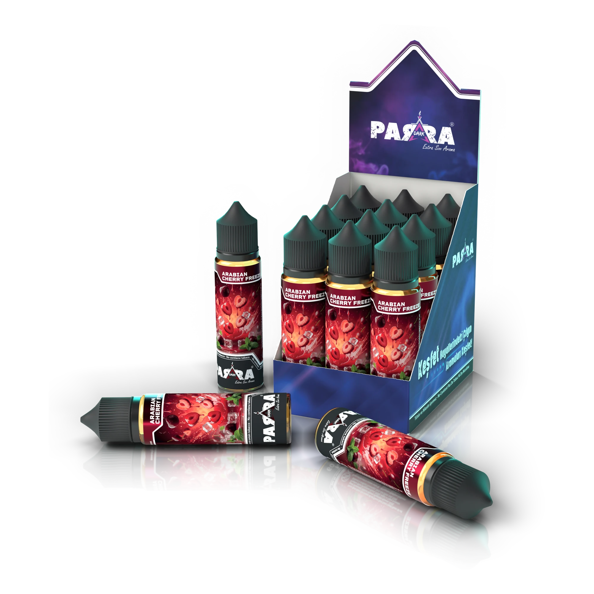 Parra Dark Арабиан Черри Фриз 60 ml · Дисплей-бокс на 12 флаконов