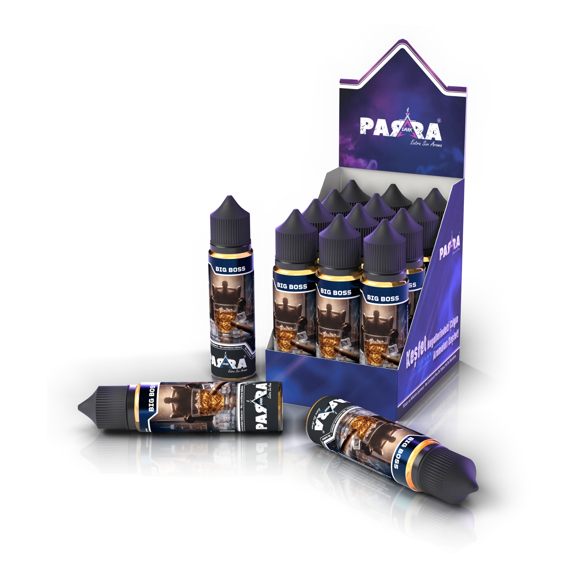 Parra Dark Биг Босс 60 ml · Дисплей-бокс на 12 флаконов