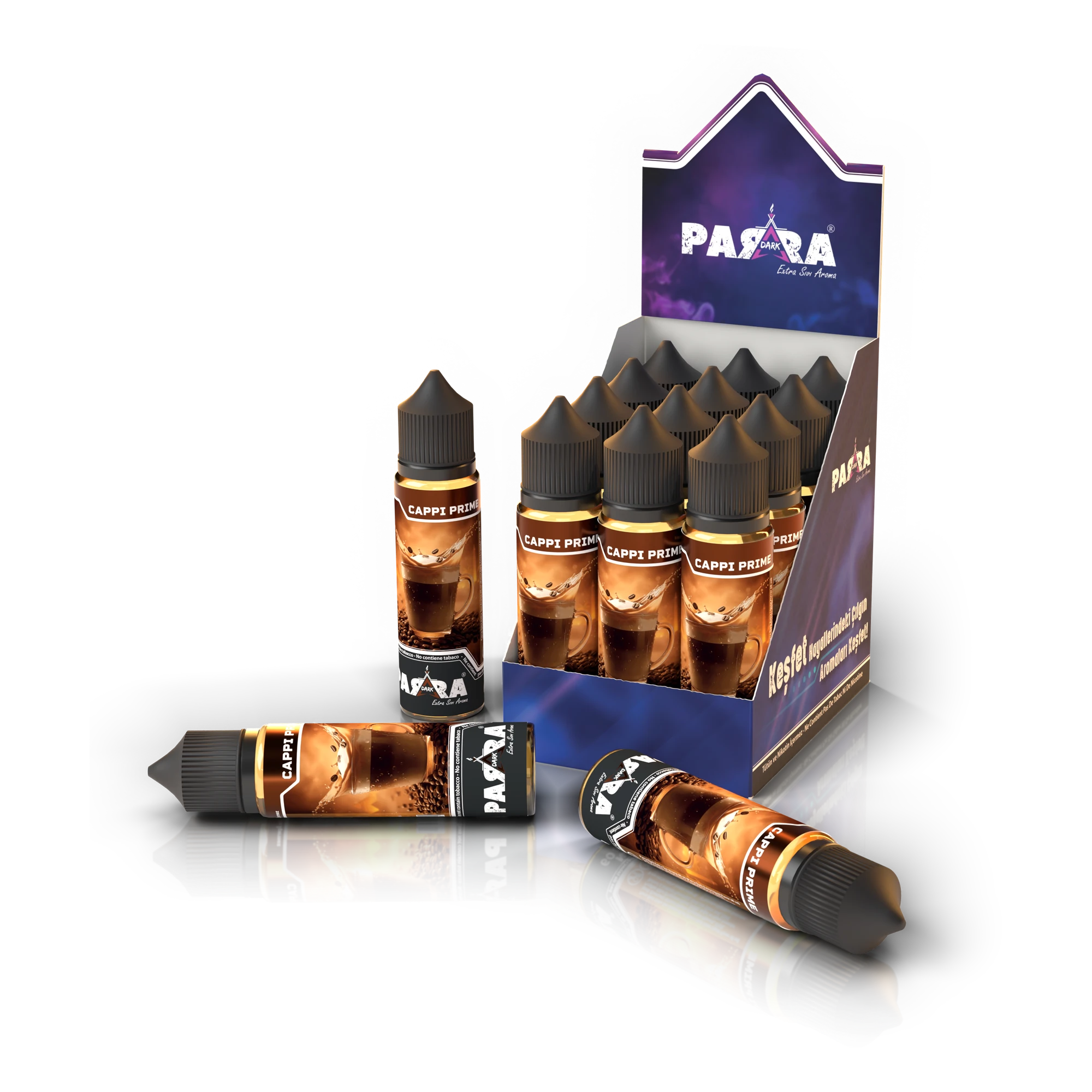 Parra Dark Каппи Прайм 60 ml · Дисплей-бокс на 12 флаконов