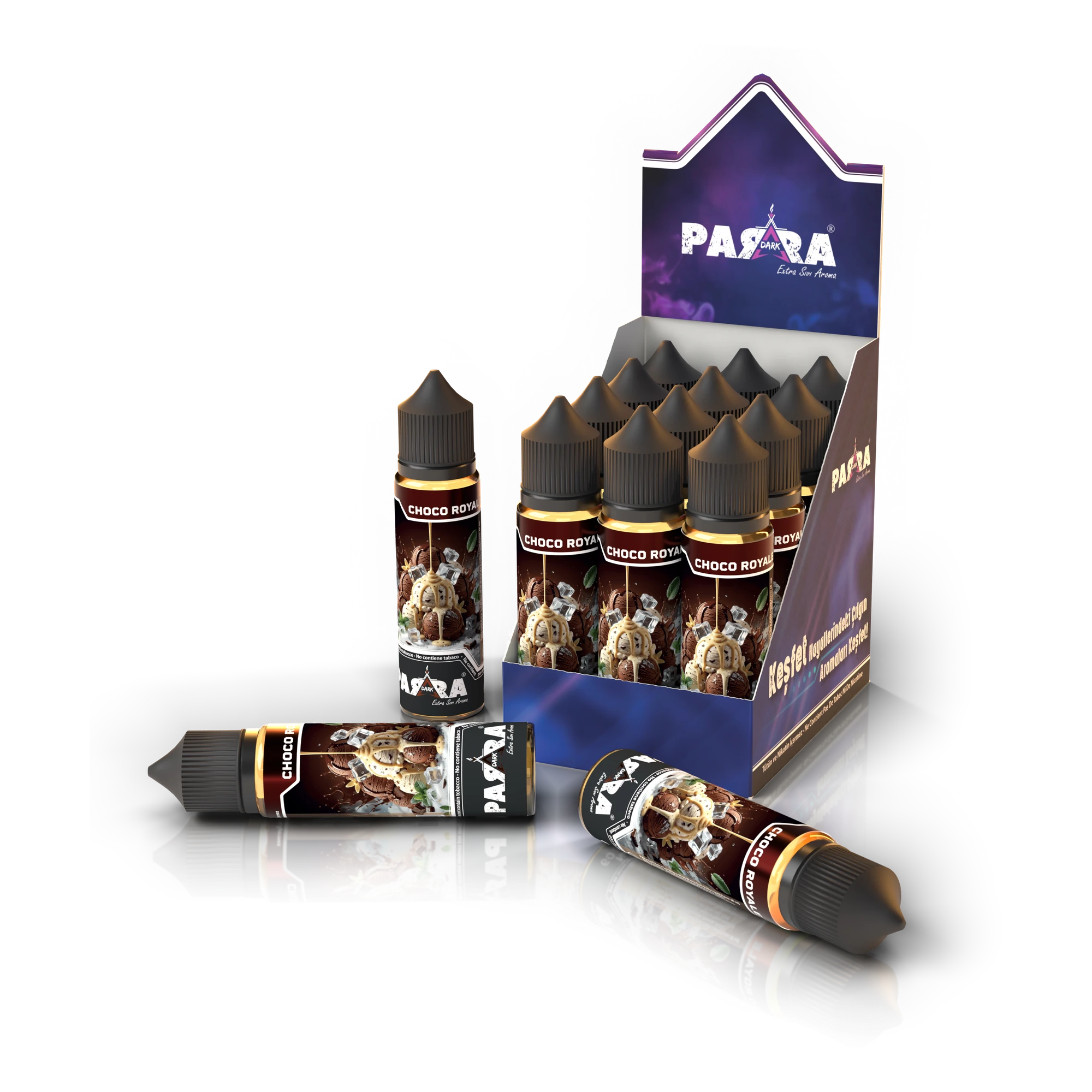 Parra Dark Чоко Рояль 60 ml · Дисплей-бокс на 12 флаконов