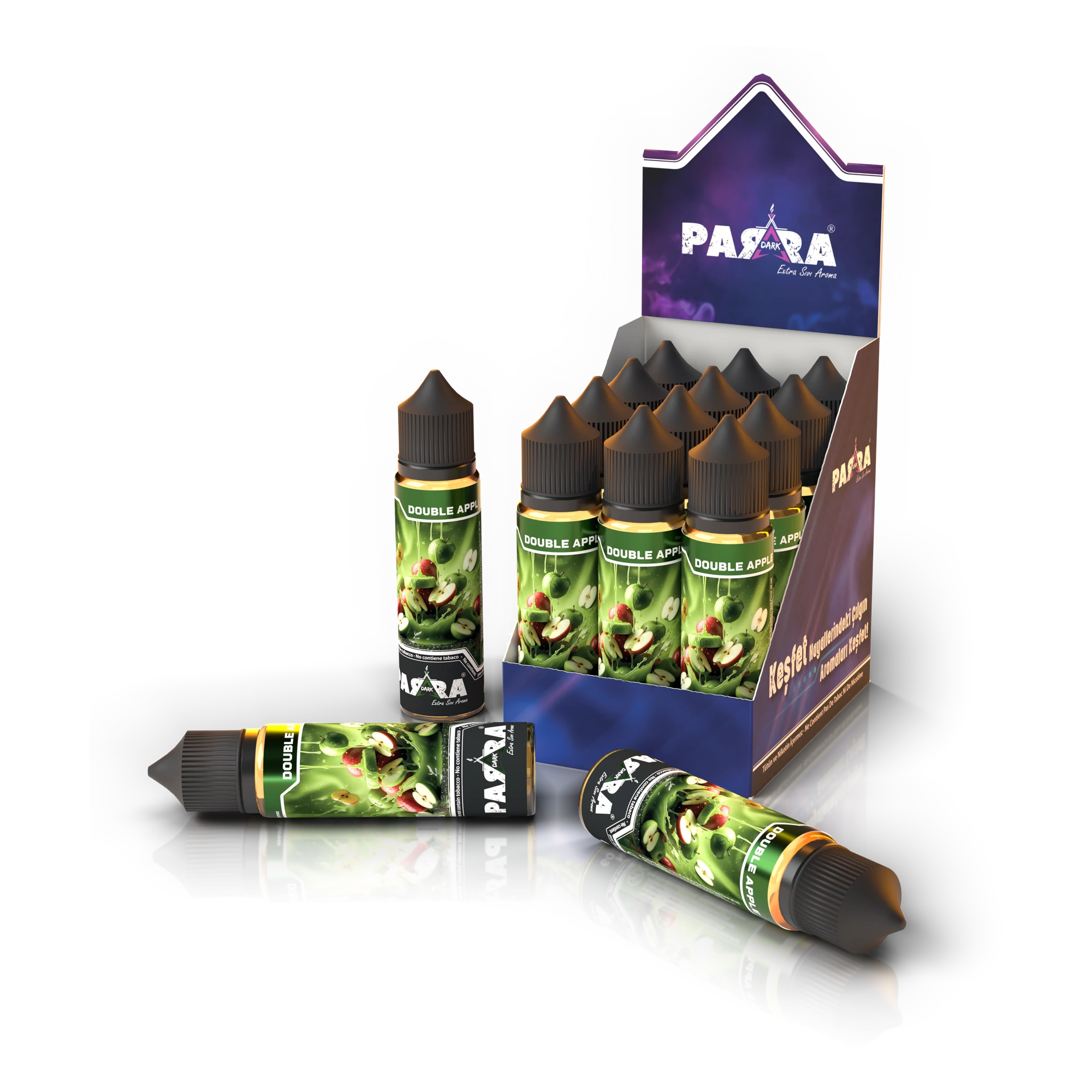 Parra Dark Дабл Эппл 60 ml · Дисплей-бокс на 12 флаконов