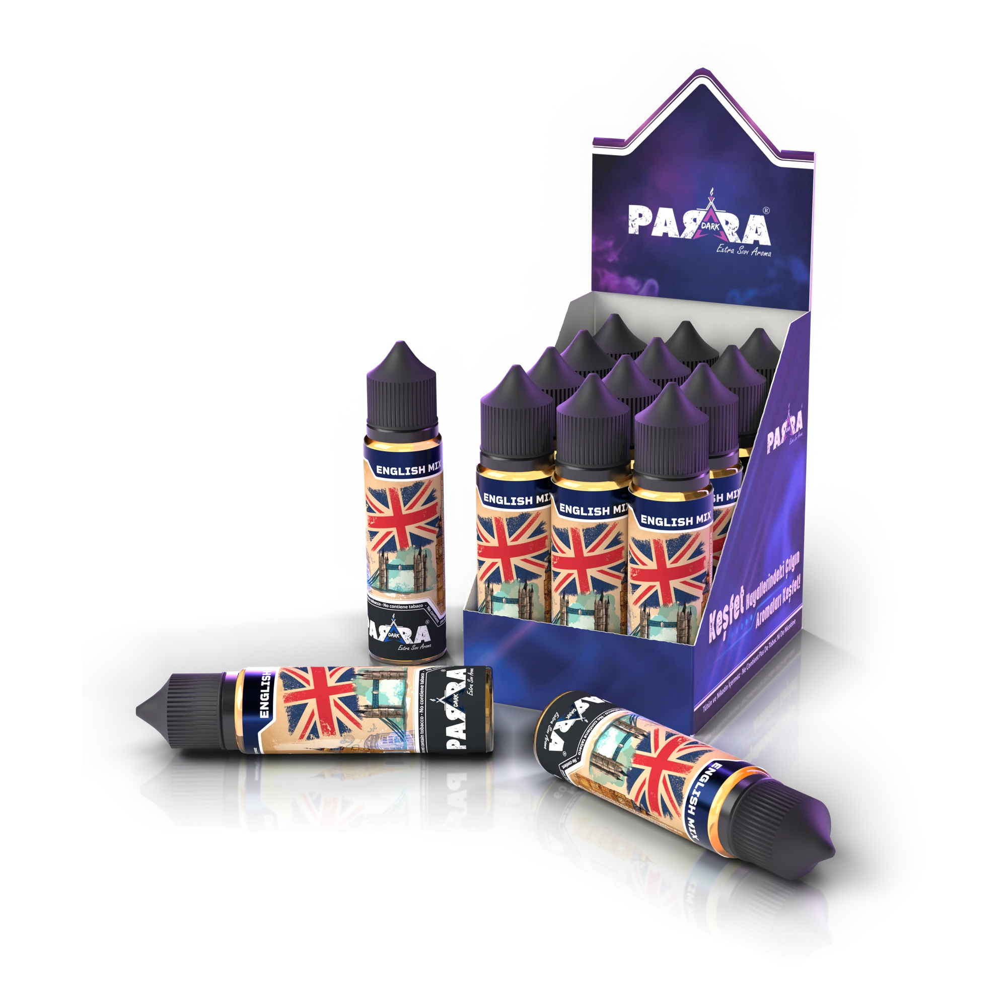 Parra Dark Инглиш Микс 60 ml · Дисплей-бокс на 12 флаконов