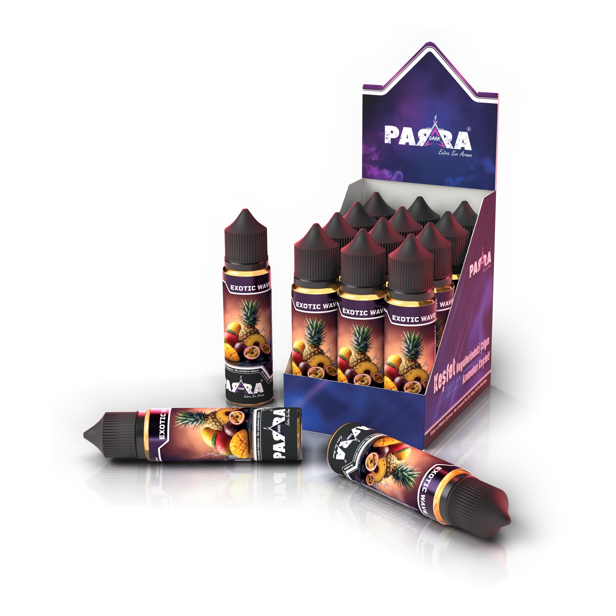 Parra Dark Экзотик Вейв 60 ml · Дисплей-бокс на 12 флаконов