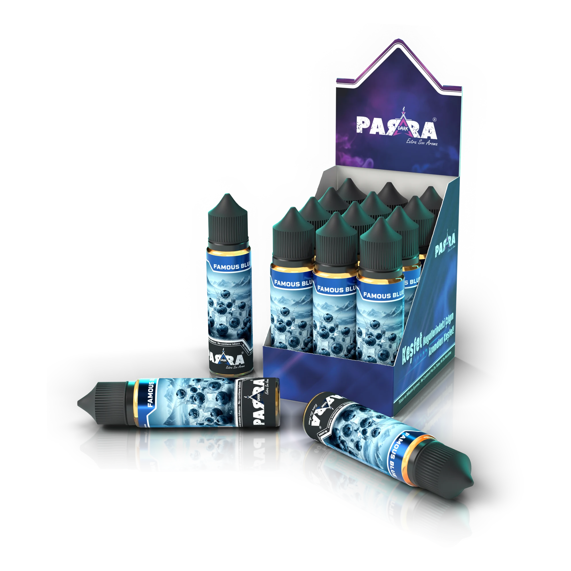 Parra Dark Феймос Блю 60 ml · Дисплей-бокс на 12 флаконов