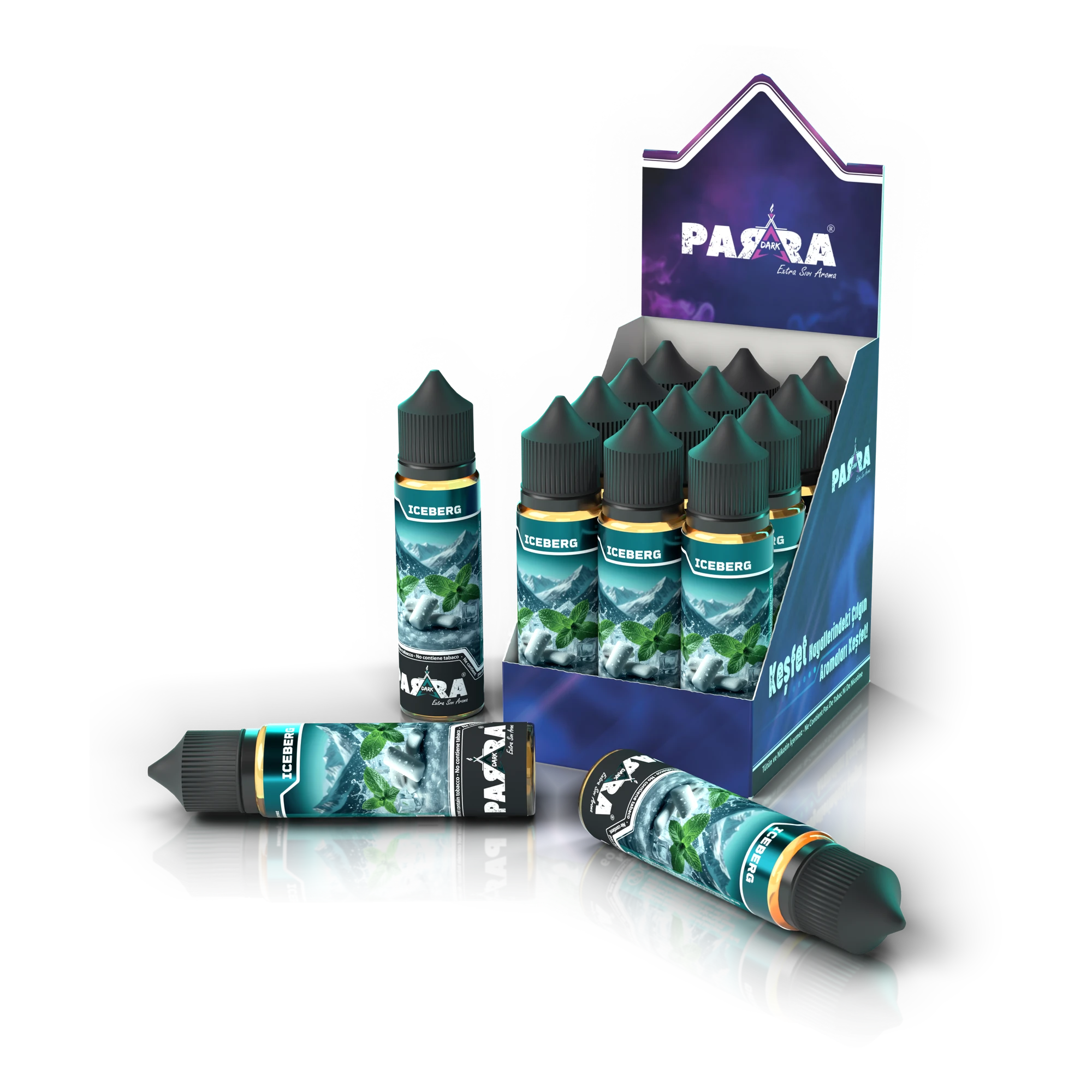 Parra Dark Айсберг 60 ml · Дисплей-бокс на 12 флаконов