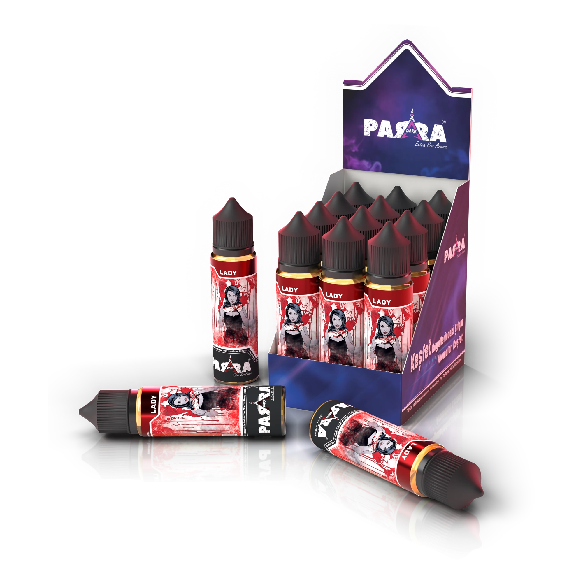 Parra Dark Леди 60 ml · Дисплей-бокс на 12 флаконов