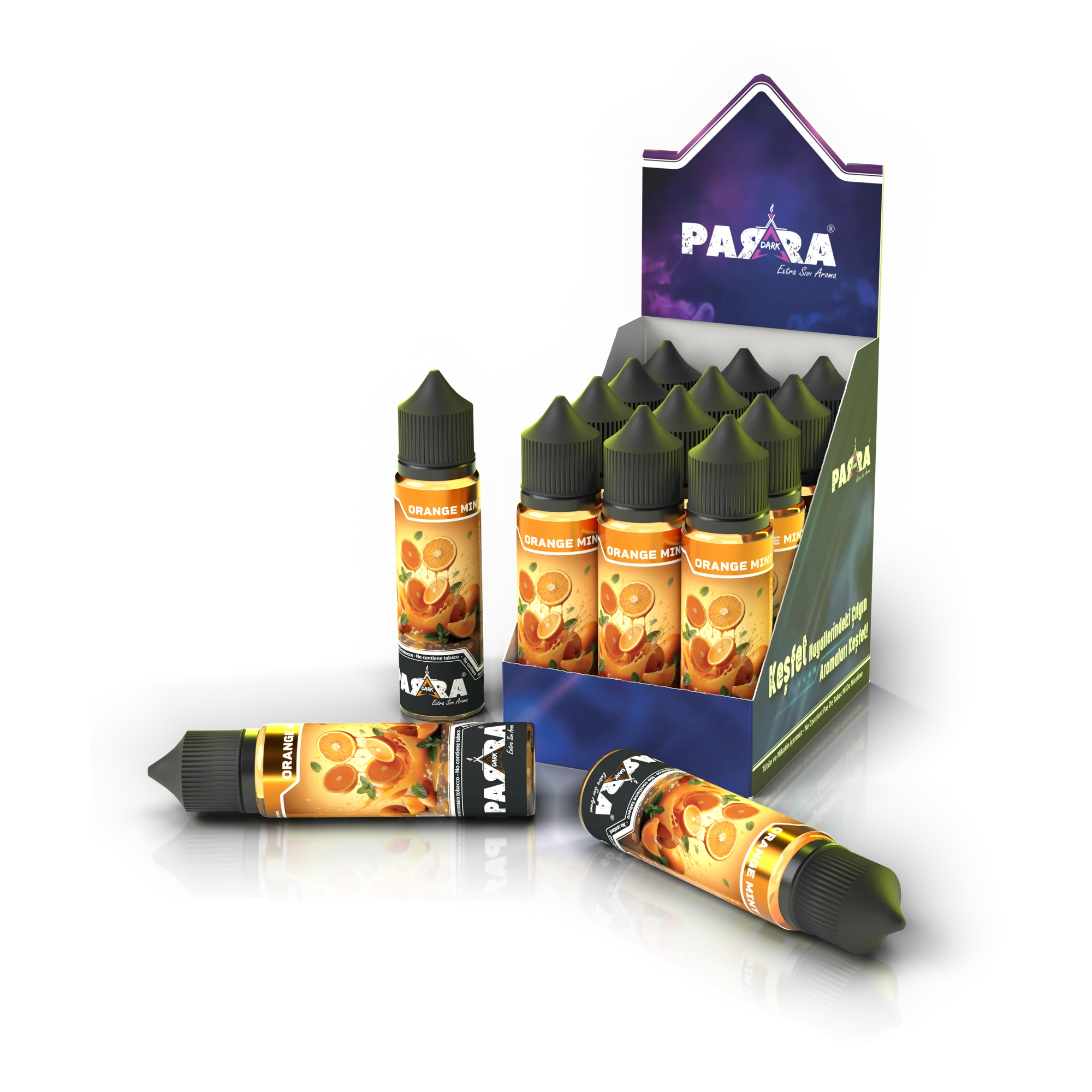 Parra Dark Оранж Минт 60 ml · Дисплей-бокс на 12 флаконов