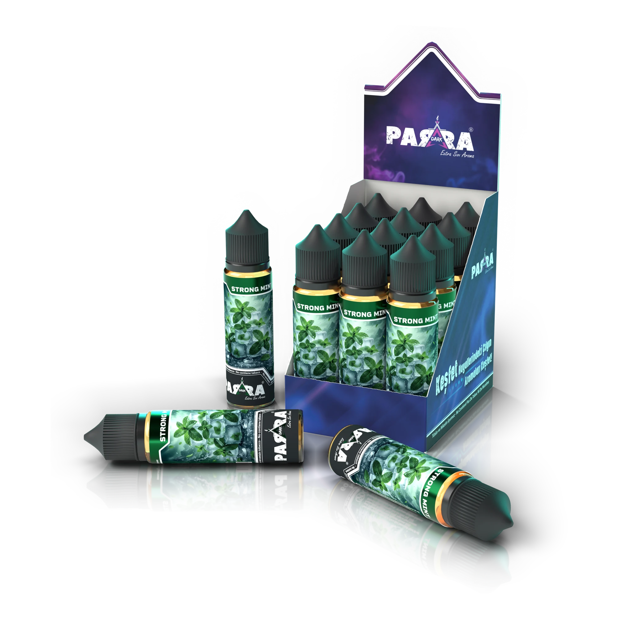 Parra Dark Стронг Минт 60 ml · Дисплей-бокс на 12 флаконов