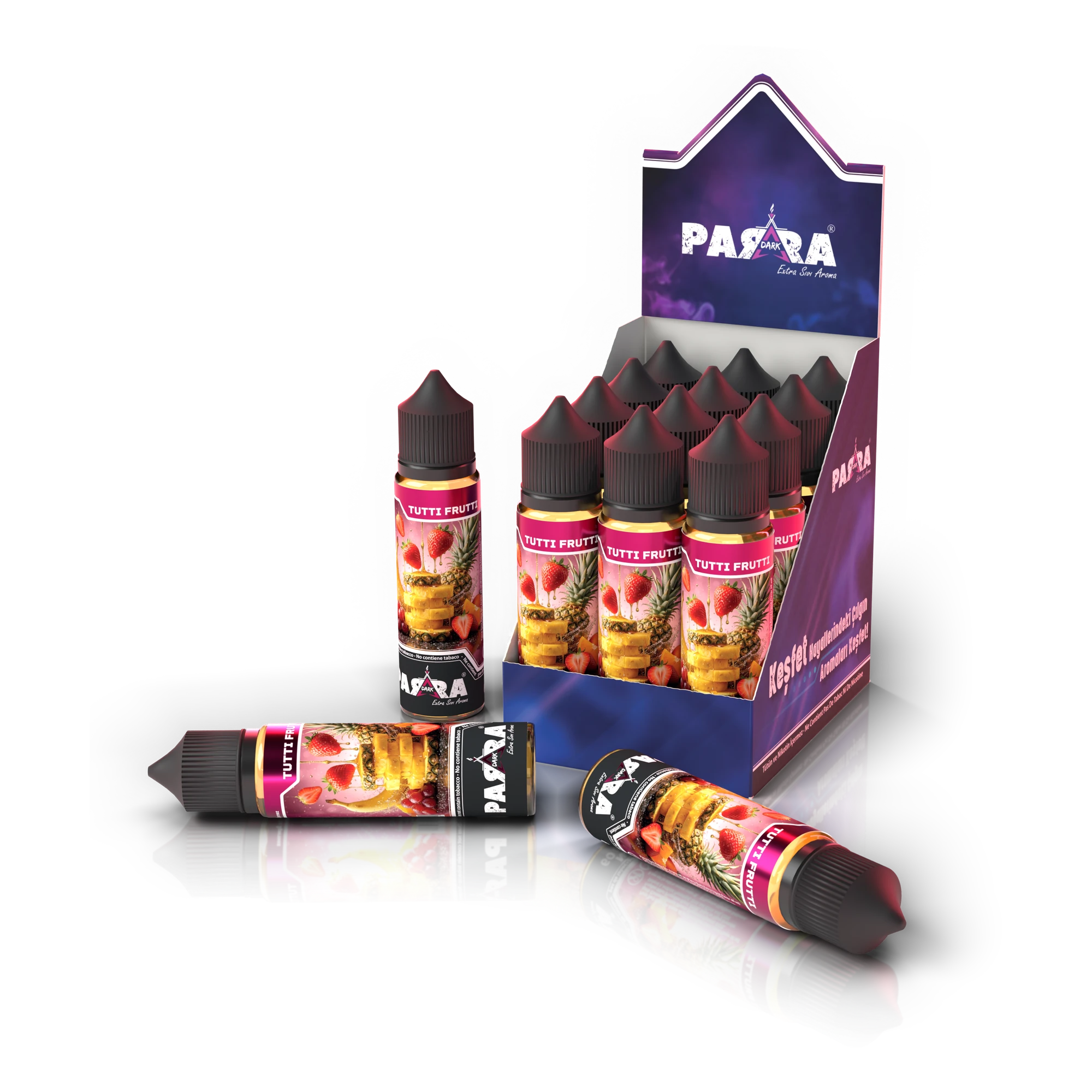 Parra Dark Тутти Фрутти 60 ml · Дисплей-бокс на 12 флаконов