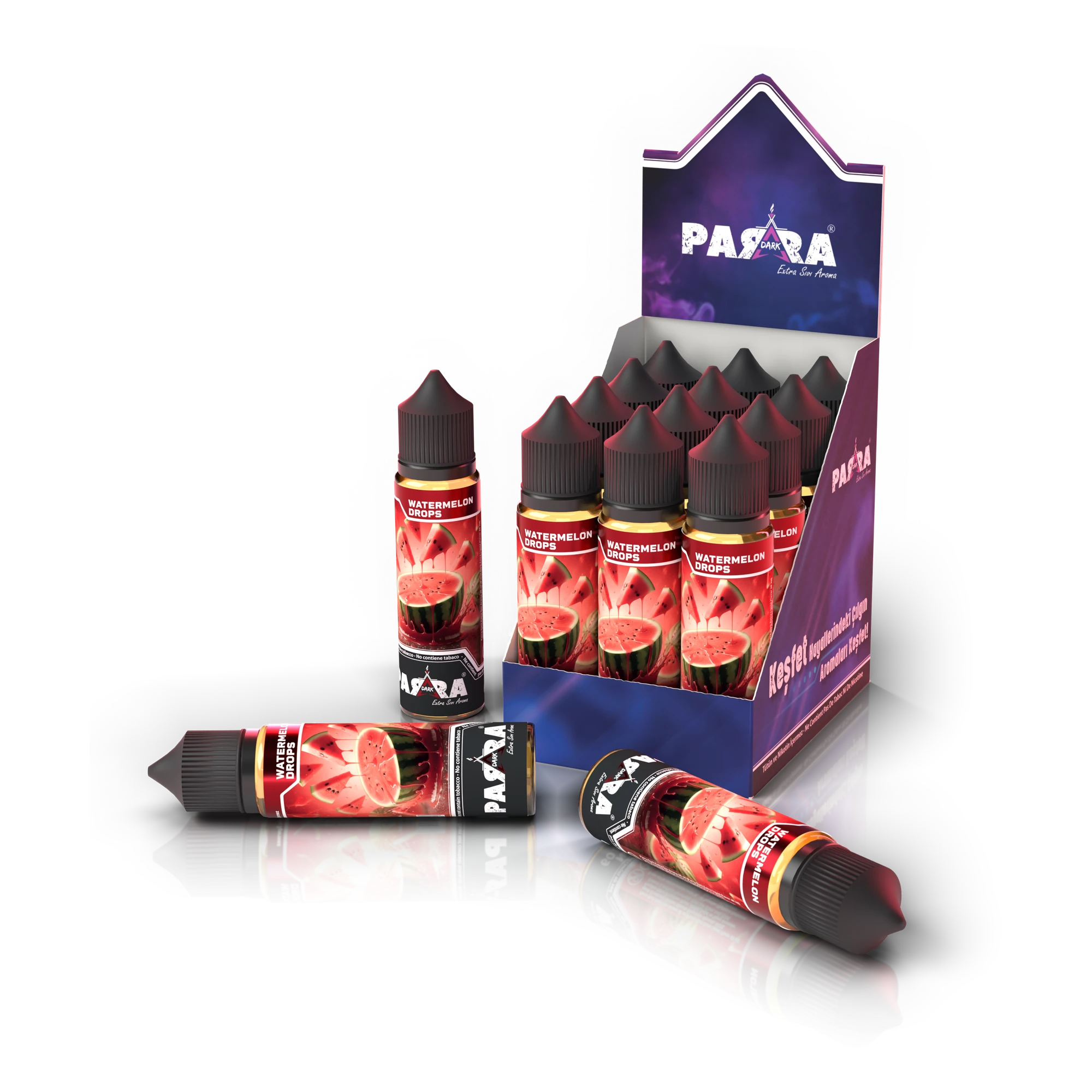 Parra Dark Вотермелон Дропс 60 ml · Дисплей-бокс на 12 флаконов
